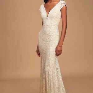 Lulus Icing on the Cake Wedding Dress